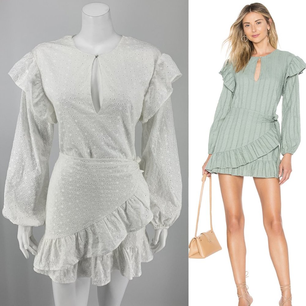 Tularosa Cicely Dress White Small F12